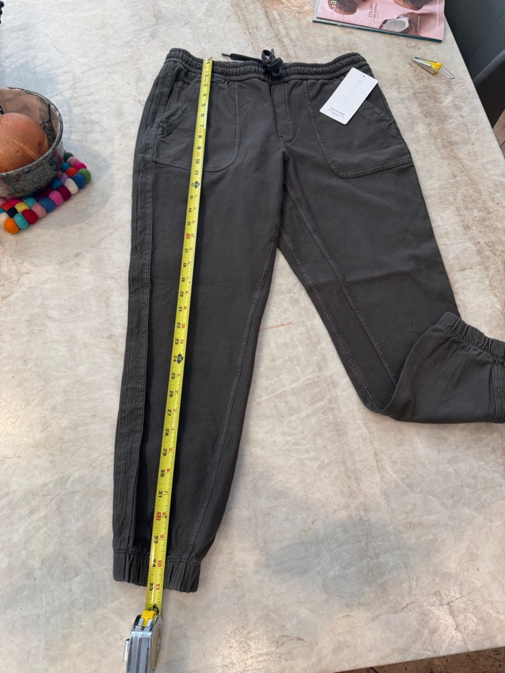 Athleta Farralon Jogger 6 Olive - Picture 8 of 10